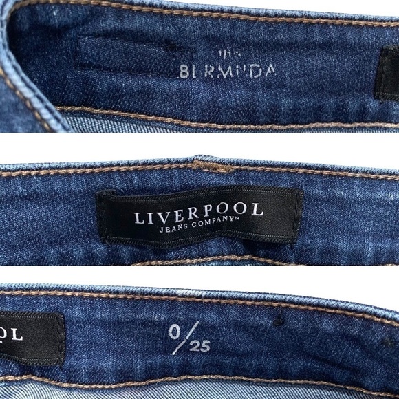 Liverpool Jeans Company Bermuda Shorts Size 0 - Picture 16 of 17